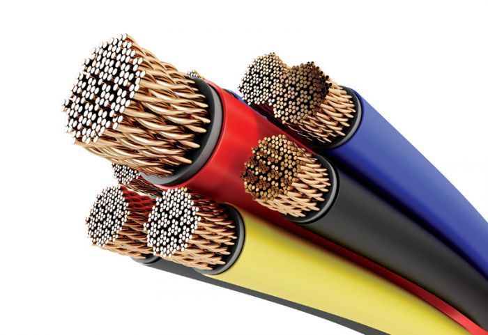 Industrial high voltage power cables
